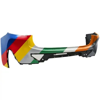 BMW BMW X4 REAR BUMPER COVER PRIMED (W/PARK ASSIST) OEM#51125A40FE0 2022-2025 PL#BM1100470