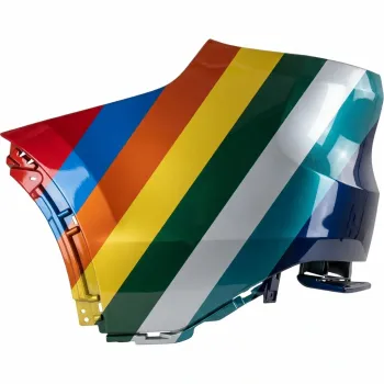 BMW BMW X5  (40i/45e/50i/M50i) REAR BUMPER SIDE COVER PRIMED LEFT (Driver Side) (WO/M SPORT)(EXC M50i) OEM#51125A0BD55 2019-2025 PL#BM1116105