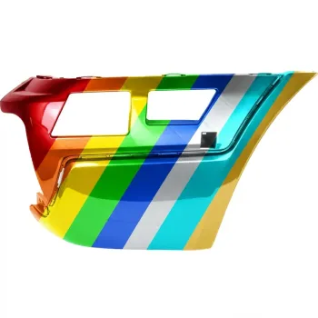 BMW BMW X3 REAR BUMPER END COVER RIGHT TEXTURED BLACK (WO/M) OEM#51123416238 2007-2010 PL#BM1117102