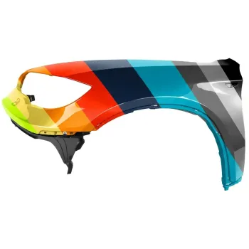 BMW BMW X6 E71 FENDER LEFT (Driver Side) (W/ HEAD/LAMP WASHER)(EXC M MLD)**CAPA** OEM#51657052423 2008-2014 PL#BM1240161C