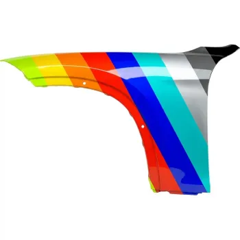 BMW BMW X1  FENDER LEFT (Driver Side) (WO/SIDE REPEATER LAMP) OEM#41627332423 2013-2015 PL#BM1240163