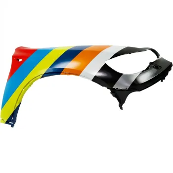 BMW BMW X6 E71 FENDER RIGHT (Passenger Side) (W/ HEAD/LAMP WASHER)(EXC M MLD) OEM#51657052424 2008-2014 PL#BM1241161