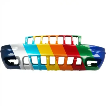 JEEPVEHICLE GRAND CHEROKEE  FRONT BUMPER COVER PRM (W/FOG) OEM#5012668AA 1999-2000 PL#CH1000266