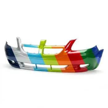 DODGE TRUCKS & VANS CARAVAN FRONT BUMPER COVER PRM/LWR DARK GRAY TXT (W/O FOG) OEM#UB321S2AA 2001-2004 PL#CH1000327