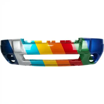 JEEP GRAND CHEROKEE FRONT BUMPER COVER TXT-LIGHT GRAY (W/O FOG)(LAREDO) OEM#5JF81WLPAC 2004 PL#CH1000409