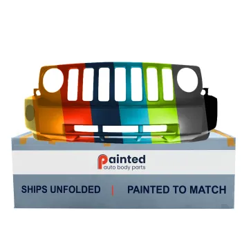 JEEP PATRIOT FRONT BUMPER COVER PRIMED (W/FOG)(WO/Tow Hooks)**CAPA** OEM#68021299AB 2007-2010 PL#CH1000893C