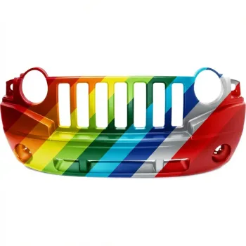 JEEP COMPASS FRONT BUMPER COVER PRIMED (W/O RALLYE PKG) OEM#68002271AC 2007-2010 PL#CH1000905