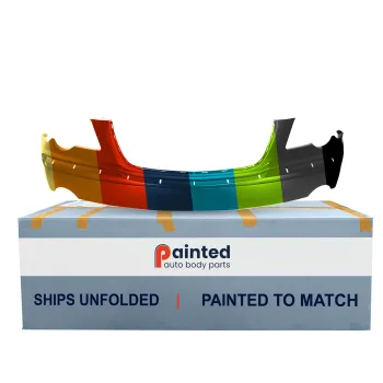 CHRYSLER PACIFICA  FRONT BUMPER COVER UPPER PRIMED (W/CHROME INSERT)**CAPA** OEM#68001921AA 2007-2008 PL#CH1000916C