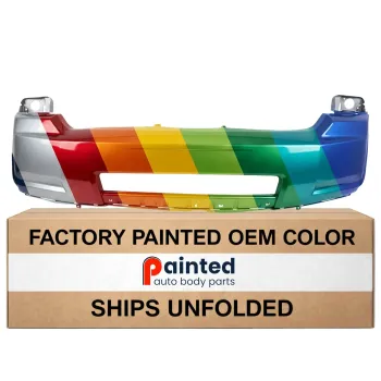 JEEP LIBERTY FRONT BUMPER COVER PRIMED (W/CHR INSERT)(LTD) OEM#68036212AC (P) 2008-2012 PL#CH1000968