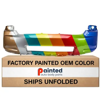 JEEP LIBERTY FRONT BUMPER COVER PRIMED (W/CHR INSERT)(LTD)**CAPA** OEM#68036212AC (P) 2008-2012 PL#CH1000968C