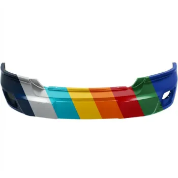 DODGE TRUCKS & VANS DAKOTA/PU  FRONT BUMPER COVER PRIMED (W/TOW HOOK)(WO/FLARE)(4 VENT SLOT) OEM#68029831AB 2008-2011 PL#CH1000971