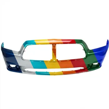 DODGE CHARGER FRONT BUMPER COVER PRIMED (WO/ADAPTIVE CRUISE)(EXC SRT-8)**CAPA** OEM#68092596AA 2011-2014 PL#CH1000992C