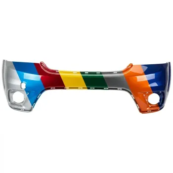 DODGE JOURNEY FRONT BUMPER UPPER COVER PRIMED (2 PC)(EXC CROSSROAD)(WO/WASHER)**CAPA** OEM#5YB55TZZAB (P) 2011-2019 PL#CH1000A06C