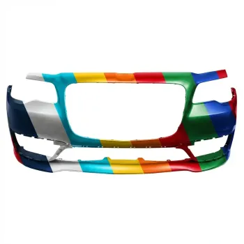 CHRYSLER 300  FRONT BUMPER COVER PRIMED (WO/SENSOR)(1PC BMP APPLICUE)(W/APPEARANCE PKG)**CAPA** OEM#5PP58TZZAD 2017-2023 PL#CH1000A36C