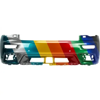 JEEP GRAND CHEROKEE FRONT BUMPER COVER PRIMED (SUMMIT/LTD X)(WO/TOW HOOK)(W/4 SENSOR)(W/WASHER) OEM#68334991AA 2017-2021 PL#CH1014126