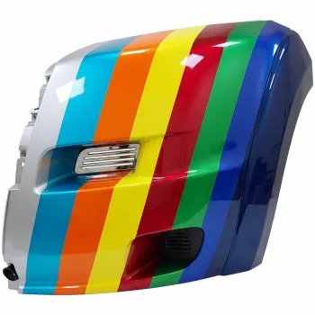 DODGE TRUCKS & VANS PROMASTER 1500/2500/3500 FRONT BUMPER COVER LEFT (Driver Side) TXT-BLACK (WO/FOG)(WO/SENSOR) OEM#1ZT92JXWAA 2019-2022 PL#CH1016108