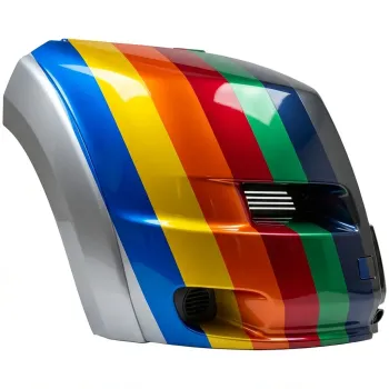 DODGE TRUCKS & VANS PROMASTER 1500/2500/3500 FRONT BUMPER COVER RIGHT (Passenger Side) TXT-BLACK (WO/FOG)(WO/SENSOR) **CAPA** OEM#1ZT91JXWAA 2019-2022 PL#CH1017108C