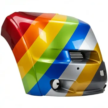 DODGE TRUCKS & VANS PROMASTER 1500/2500/3500 FRONT BUMPER COVER OUTER RIGHT (Passenger Side) (W/FOG)(W/SENSOR) OEM#7LT76JXWAA 2022 PL#CH1017112