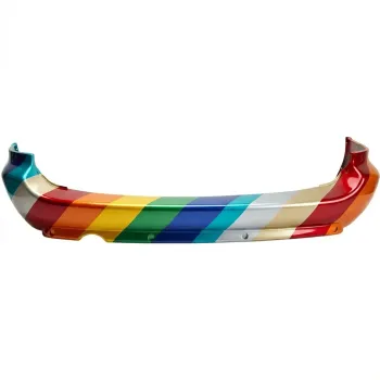 DODGE TRUCKS & VANS CARAVAN  REAR BUMPER COVER PRM(W/LWR LID)(119"WB)(Exhaust on LEFT (Driver Side))(WO/CHROME MLDG)(W/SENSR)**CAPA* OEM#5139123AA 2005-2007 PL#CH1100315C