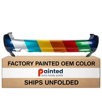CHRYSLER TOWN & COUNTRY REAR B COVER PRM(W/LWR LID)(119"WB)(Exhaust on LEFT (Driver Side))(WO/CHR MLDG)(WO/SENSR)(W/STOW) OEM#5139122AB 2005-2007 PL#CH1100316