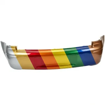 DODGE MAGNUM REAR BUMPER COVER PRIMED (W/O SRT-8)(SINGLE EXHAUST) OEM#4805776AC 2006-2008 PL#CH1100410