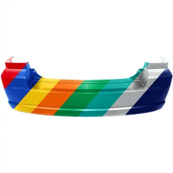 DODGE CALIBER REAR BUMPER COVER PRIMED (W/EXHAUST CUT-OUT)(EXC SRT-4) OEM#1AM25TZZAE 2007-2012 PL#CH1100866