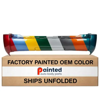 DODGE TRUCKS & VANS NITRO REAR BUMPER COVER PRIMED WO/TRAILER HITCH WO/SENSOR OEM#68003899AA 2007-2011 PL#CH1100883
