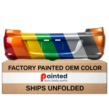 CHRYSLER SEBRING/SEDAN REAR BUMPER COVER PRIMED (SINGLE EXH) OEM#68004596AD 2007-2010 PL#CH1100892