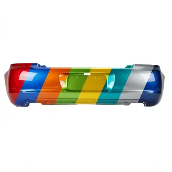 DODGE CHARGER REAR BUMPER COVER PRIMED (W/ VALANCE HOLES)(SRT-8) OEM#5030047AC 2006-2010 PL#CH1100897