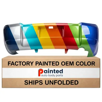 DODGE AVENGER REAR BUMPER COVER PRIMED (SINGLE EXH) OEM#68004683AB 2008-2010 PL#CH1100901
