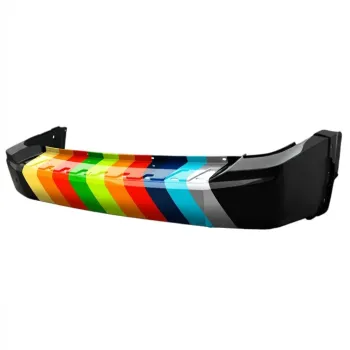 JEEP LIBERTY REAR BUMPER COVER PRIMED (W/ SENSOR)(W/ HiITCH)**CAPA** OEM#57010230AC (P) 2008-2012 PL#CH1100933C