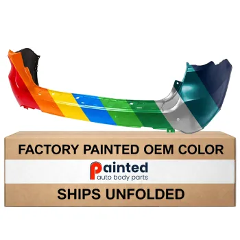 DODGE TRUCKS & VANS DURANGO REAR BUMPER COVER PRIMED (W/ PK SENSOR) (WO/OBJECT SENSOR)**CAPA** OEM#68092094AB 2011-2013 PL#CH1100959C