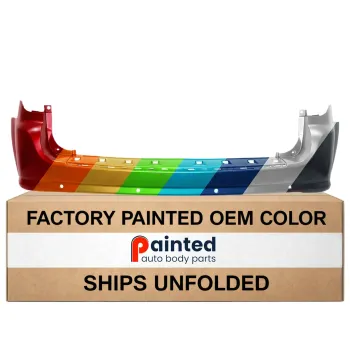 DODGE TRUCKS & VANS GRAND CARAVAN REAR BUMPER COVER PRIMED (W/ PARK SENSOR) OEM#68125725AB (P) 2011-2020 PL#CH1100970