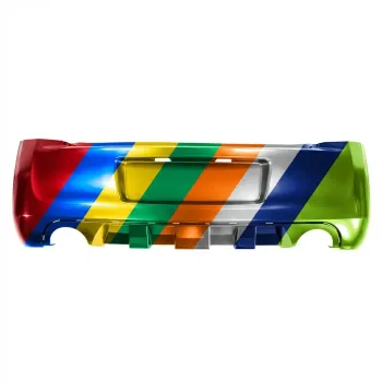 CHRYSLER 300  REAR BUMPER COVER PRIMED (W/SENSOR)(SRT-8 MDL)**CAPA** OEM#68071980AA 2012-2014 PL#CH1100973C