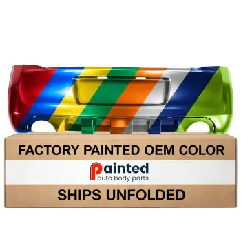 CHRYSLER 300 REAR BUMPER COVER PRIMED (W/SENSOR)(SRT-8 MDL)**CAPA** OEM#68071980AA 2012-2014 PL#CH1100973C