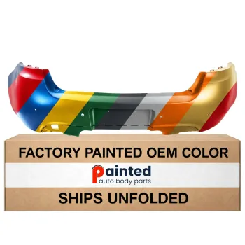 DODGE DART REAR BUMPER COVER PRIMED (W/ SENSOR)**CAPA** OEM#68172075AA 2013-2016 PL#CH1100976C