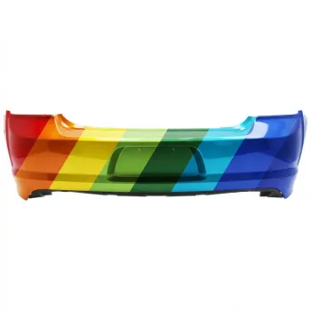 DODGE CHARGER REAR BUMPER COVER PRIMED (WO/ SENSOR)(SRT-8) **CAPA** OEM#68156138AC 2012-2014 PL#CH1100977C