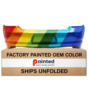 DODGE CHARGER REAR BUMPER COVER PRIMED (WO/ SENSOR)(SRT-8) **CAPA** OEM#68156138AC 2012-2014 PL#CH1100977C