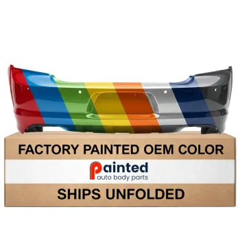 DODGE CHARGER REAR BUMPER COVER PRIMED (W/ SENSOR)(SRT-8) **CAPA** OEM#68071979AC 2012-2014 PL#CH1100978C