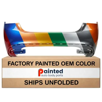 CHRYSLER 200 SEDAN REAR BUMPER COVER PRIMED 2.4L (W/SENSOR)(W/ACTIVE PK ASSIST) OEM#5NH88TZZAD 2015-2017 PL#CH1100992