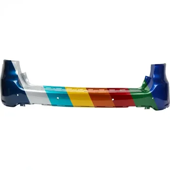 DODGE TRUCKS & VANS DURANGO REAR BUMPER COVER PRIMED (W/SENSOR)(W/BLIND DETECT) **CAPA** OEM#68237676AB 2014-2015 PL#CH1100995C