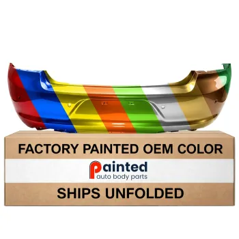 DODGE CHARGER REAR BUMPER COVER PRIMED (W/ SENSOR)(SE/SXT/ R/T / R/T Road&Track/POLICE)**CAPA** OEM#5RK98TZZAD 2015-2023 PL#CH1100A08C