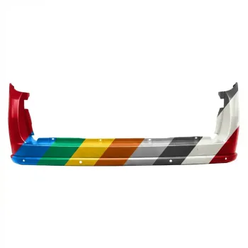 DODGE TRUCKS & VANS PROMASTER CITY  REAR BUMPER COVER PRIMED (W/PARK SENSOR)**CAPA** OEM#5YG99TZZAA 2015-2022 PL#CH1100A14C