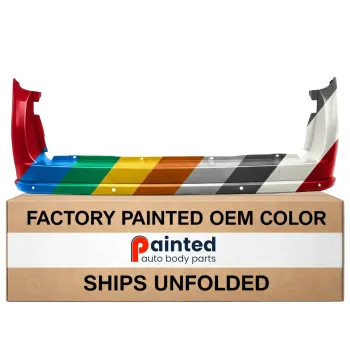 DODGE TRUCKS & VANS PROMASTER CITY REAR BUMPER COVER PRIMED (W/PARK SENSOR)**CAPA** OEM#5YG99TZZAA 2015-2022 PL#CH1100A14C