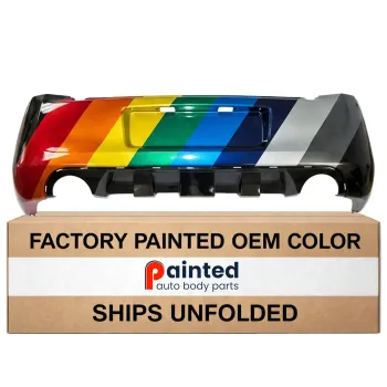 CHRYSLER 300 REAR BUMPER COVER PRIMED (WO/SENSOR)(SRT-8 MDL)**CAPA** OEM#68212552AA 2012-2014 PL#CH1100A33C