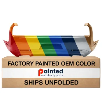 DODGE CHALLENGER REAR BUMPER COVER PRIMED (WO/SENSOR)(W/WIDE BODY) OEM#68371809AA 2018-2023 PL#CH1100A58