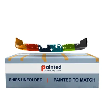 DODGE TRUCKS & VANS DODGE/PU (R2500/3500) REAR FACE BAR PTD (W/ SENSOR)**CAPA** OEM#68207307AA (P) 2013-2018 PL#CH1102377C