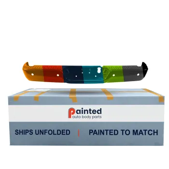 DODGE TRUCKS & VANS DODGE/PU  (R2500/3500) REAR STEP BUMPER ASSY BLACK (W/SENSOR) OEM#68207307AA-PFM 2013-2018 PL#CH1103127