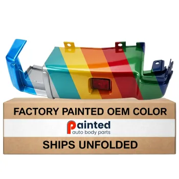 DODGE TRUCKS & VANS PROMASTER 1500/2500/3500 REAR BUMPER SIDE COVER LEFT (Driver Side) TXT-GRAY W/REFLECTOR (WO/BSD) OEM#5MA18LAHAA 2014-2018 PL#CH1116104