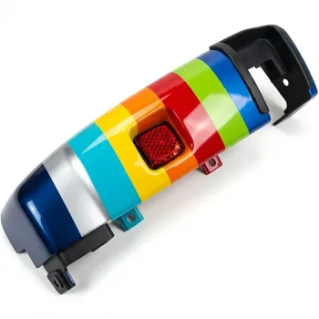 DODGE TRUCKS & VANS PROMASTER 1500/2500/3500 REAR BUMPER SIDE COVER LEFT (Driver Side) (Driver Side) TXT-GRAY W/REFLECTOR (WO/BSD) **CAPA** OEM#5MA18LAHAA 2014-2023 PL#CH1116104C